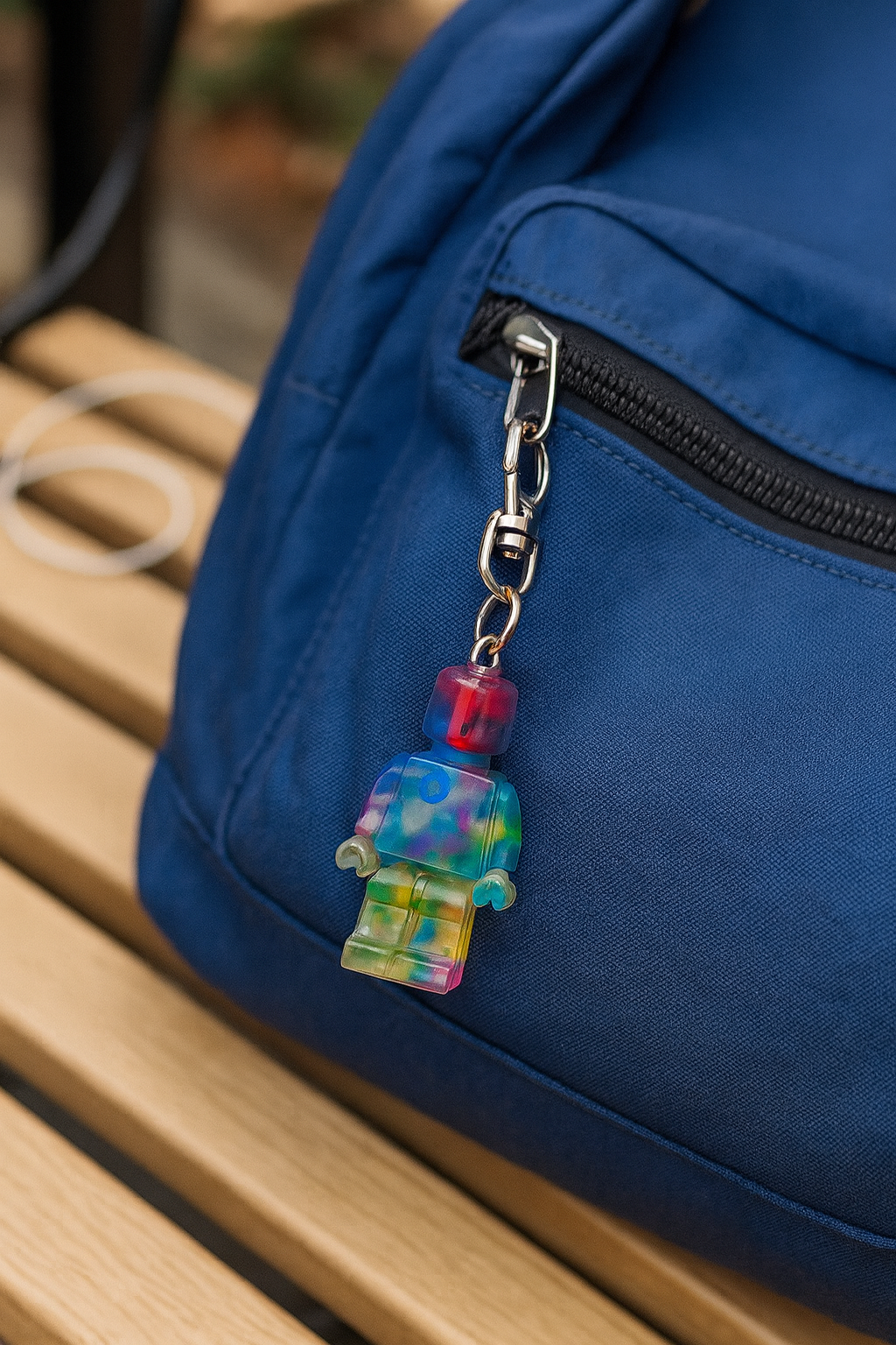 Beach Cleaned - Figure Key Ring