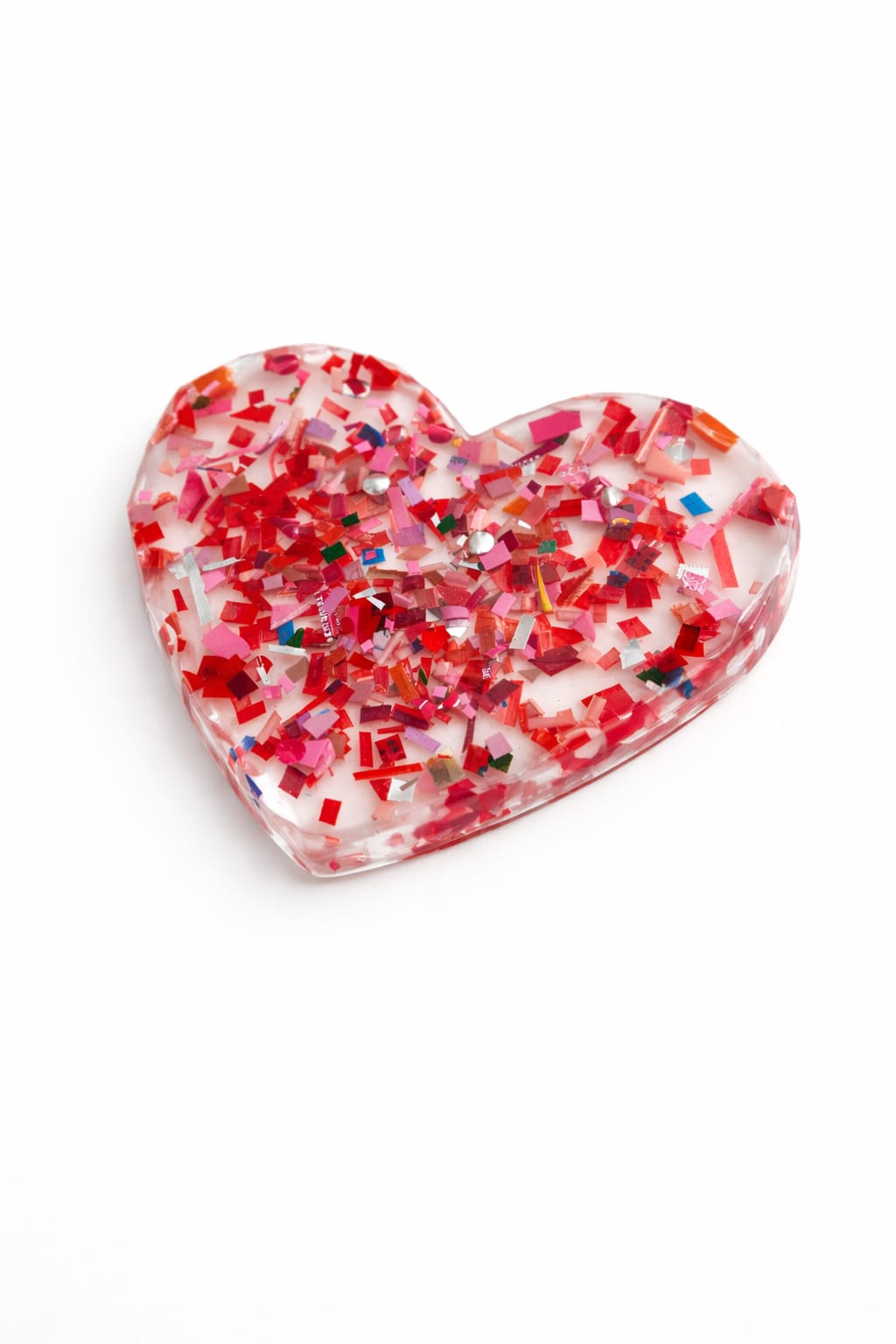 Beach Cleaned - Valentines Heart Coaster