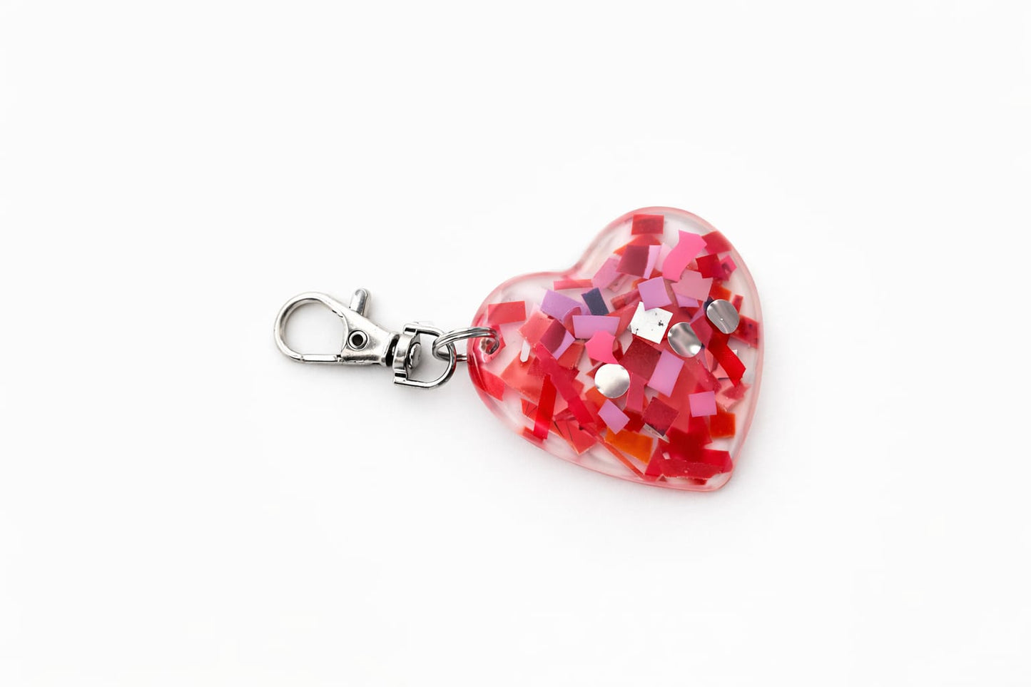 Beach Cleaned - Heart Key Ring