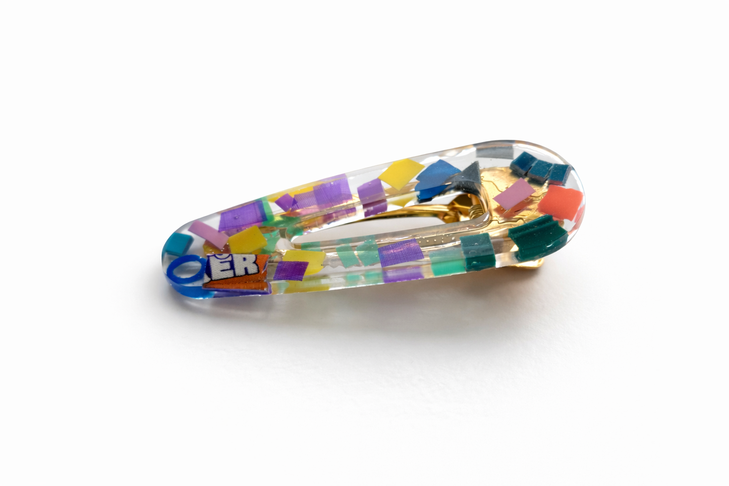 Beach-Cleaned Hair Slide | Handmade Sustainable Hair Accessory