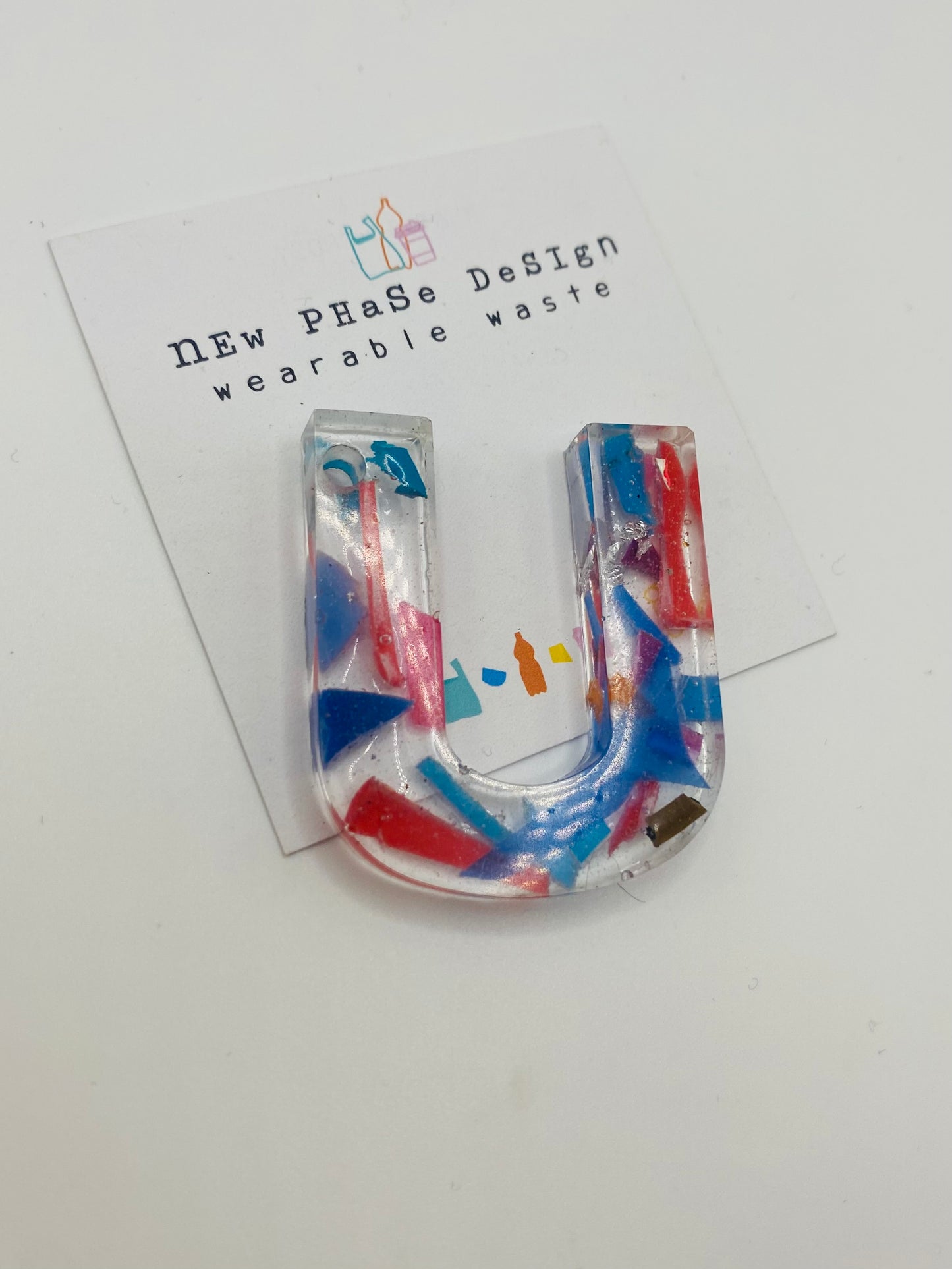 Beach Cleaned - Letter Keyrings