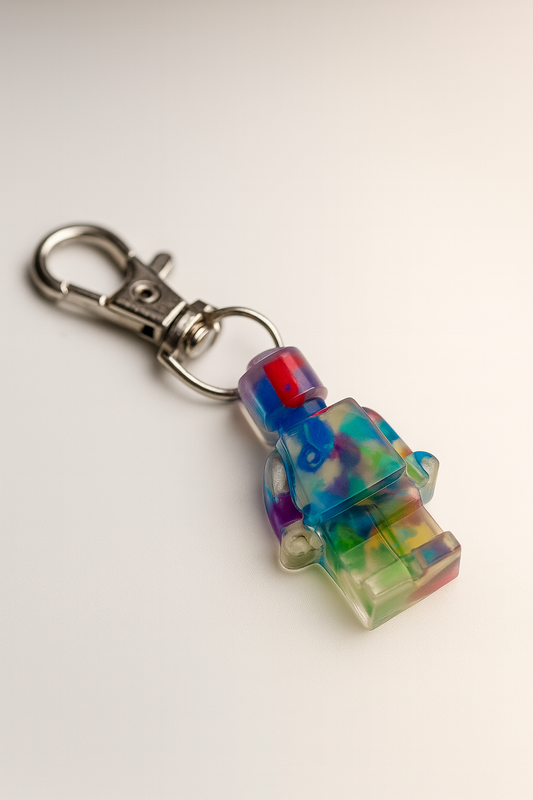 Beach Cleaned - Figure Key Ring