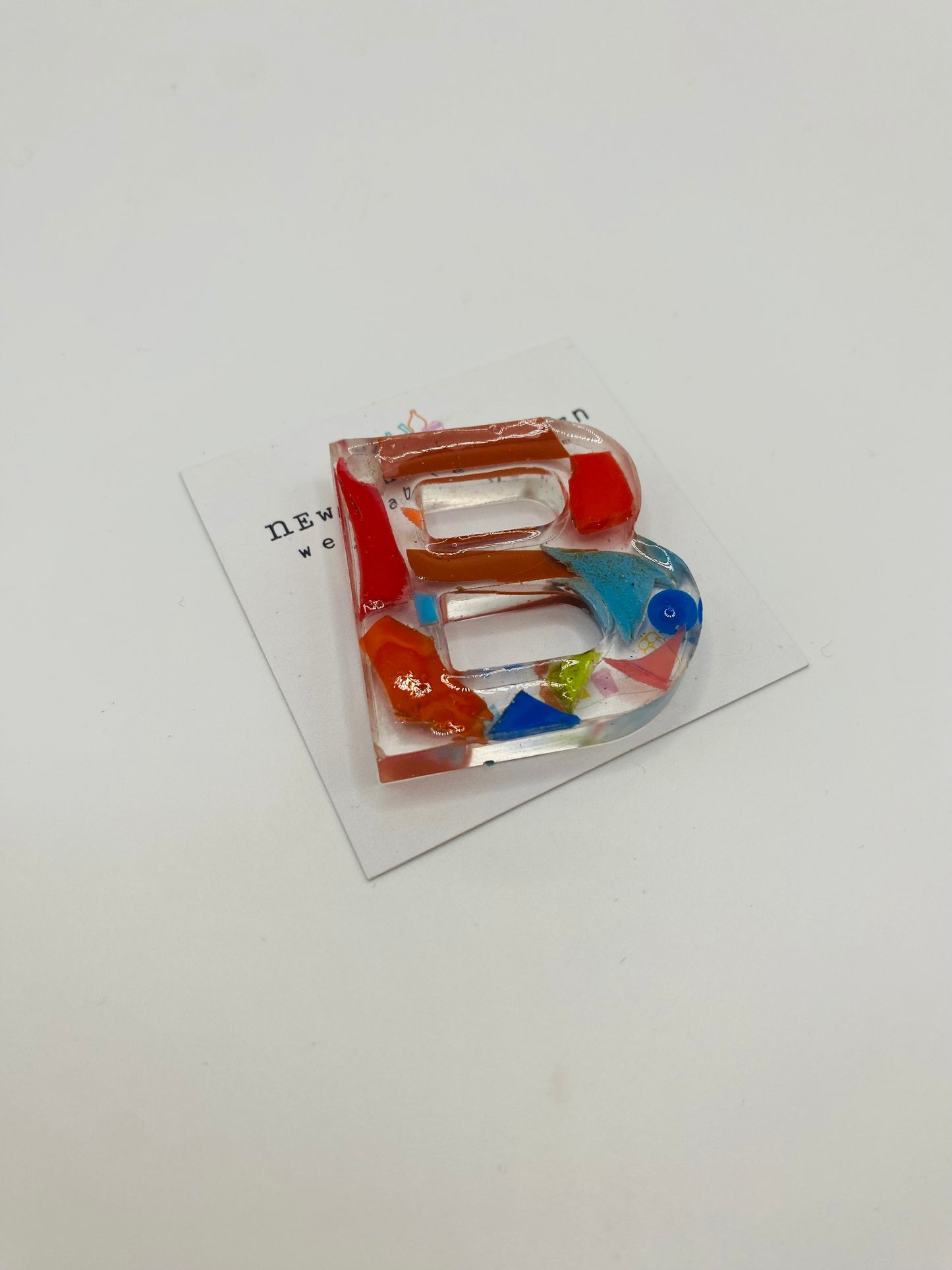 Beach Cleaned - Letter Keyrings