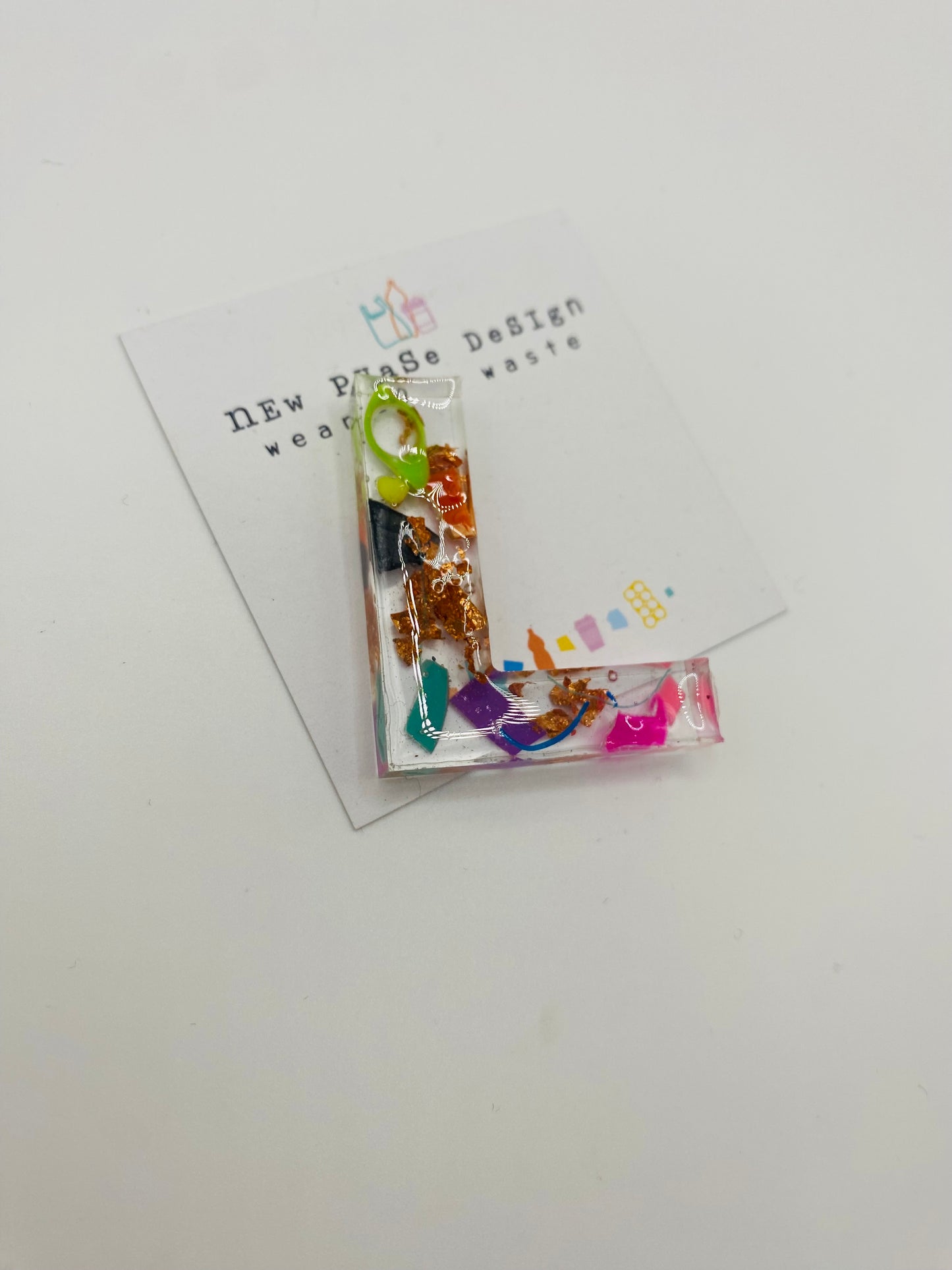 Beach Cleaned - Letter Keyrings