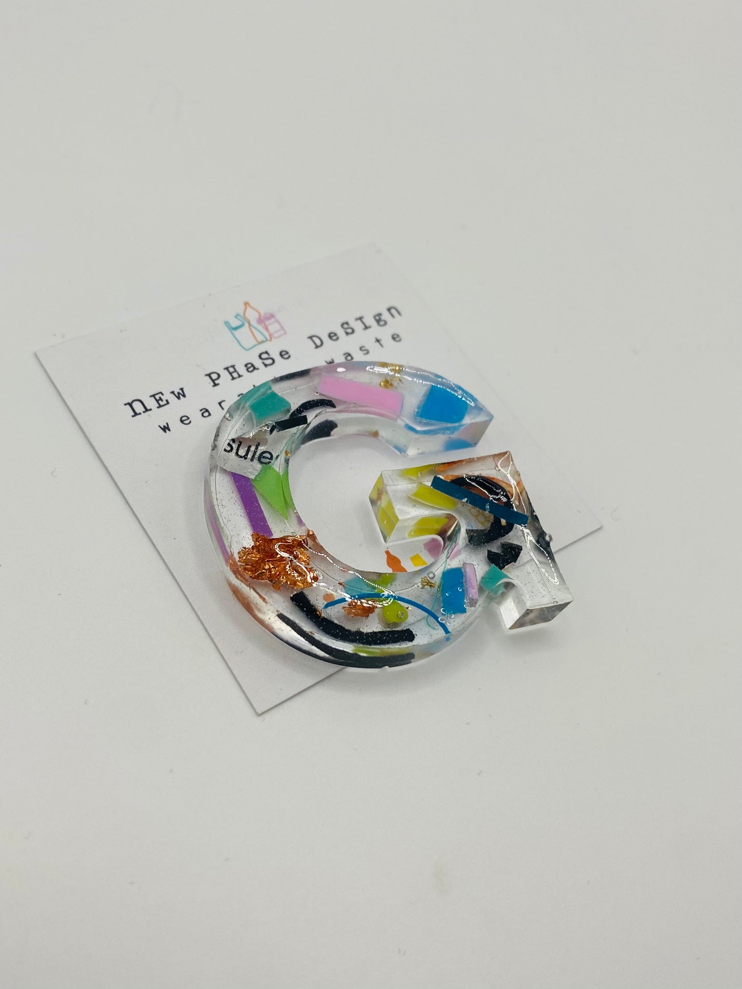 Beach Cleaned - Letter Keyrings