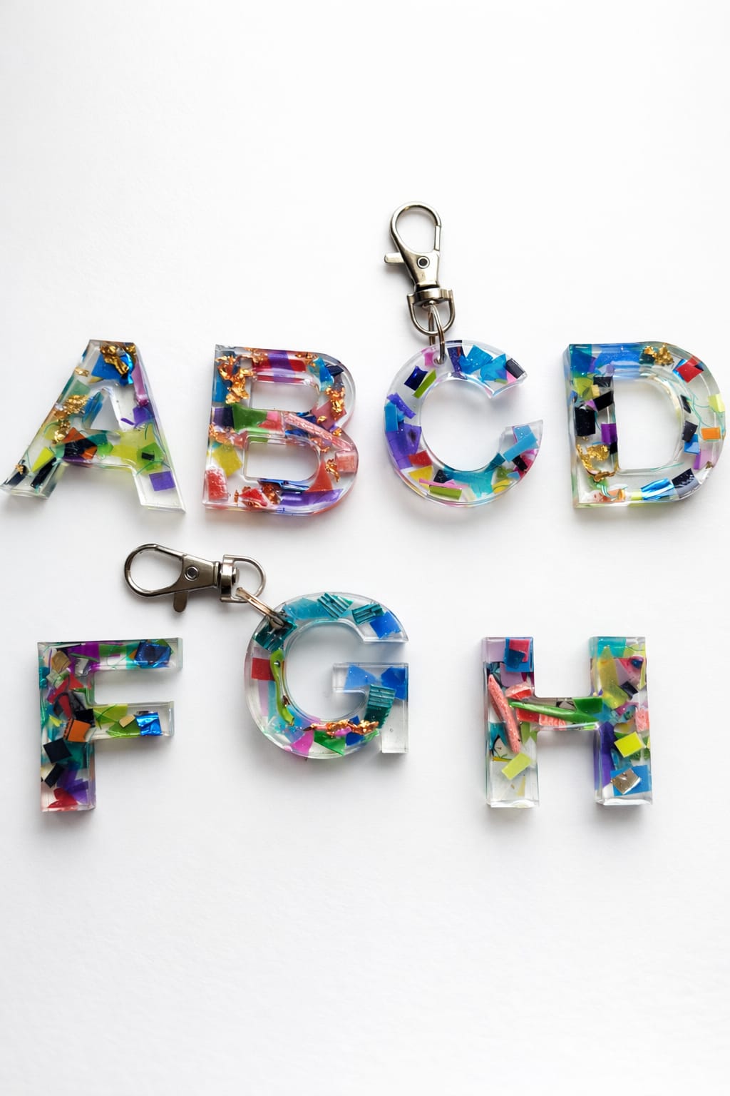 Beach-Cleaned - Letter Keyrings | Personalised Sustainable Gift