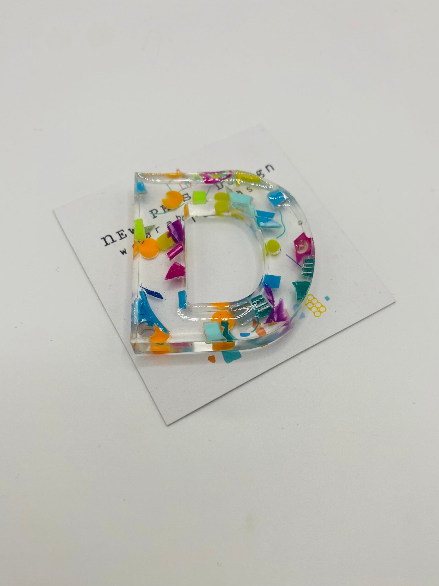 Beach Cleaned - Letter Keyrings