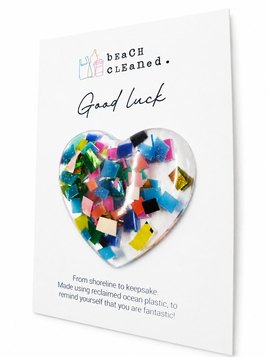 Beach-Cleaned - Pocket Hug | Heart Keepsake | Pocket Token