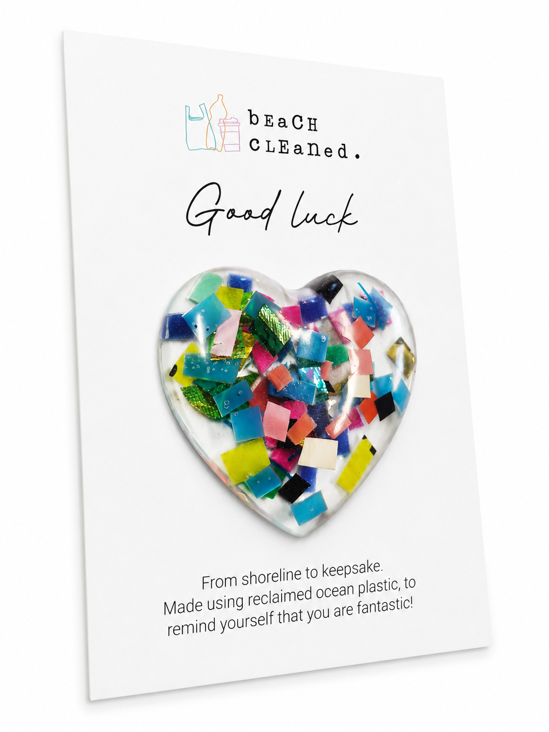 Beach-Cleaned - Pocket Hug | Heart Keepsake | Pocket Token