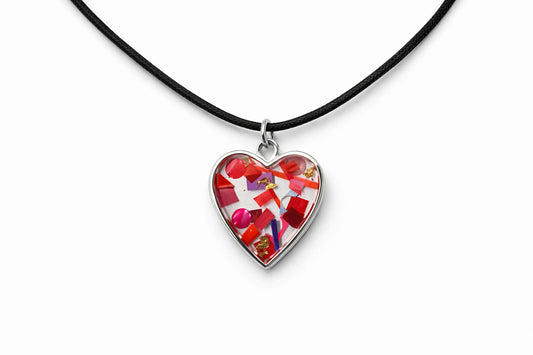 Beach Cleaned - Valentines Heart Necklace