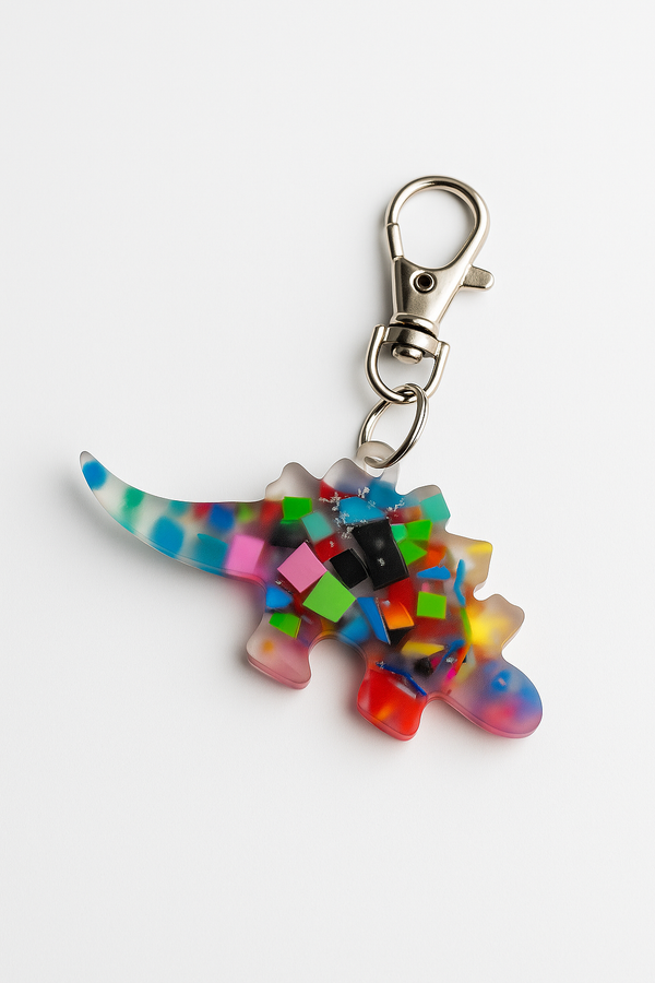 Beach Cleaned - Jurassic Dinosaur Keyrings