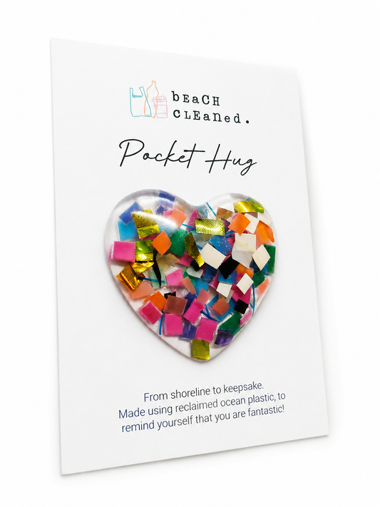 Beach-Cleaned - Pocket Hug | Heart Keepsake | Pocket Token