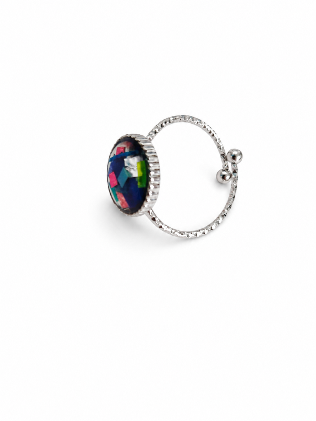 Beach-Cleaned Adjustable Statement Ring | Sustainable Jewellery