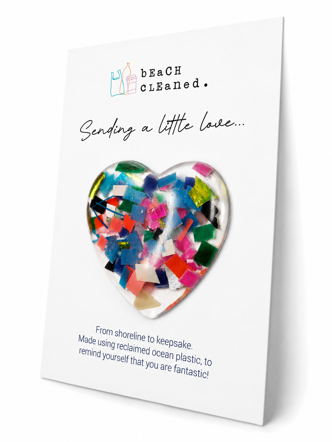 Beach-Cleaned - Pocket Hug | Heart Keepsake | Pocket Token