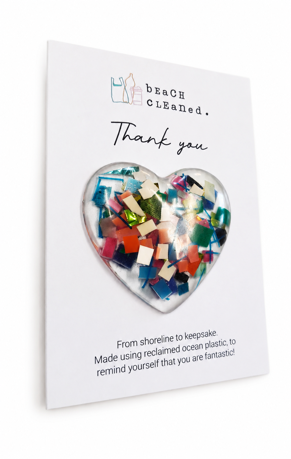 Beach-Cleaned - Pocket Hug | Heart Keepsake | Pocket Token