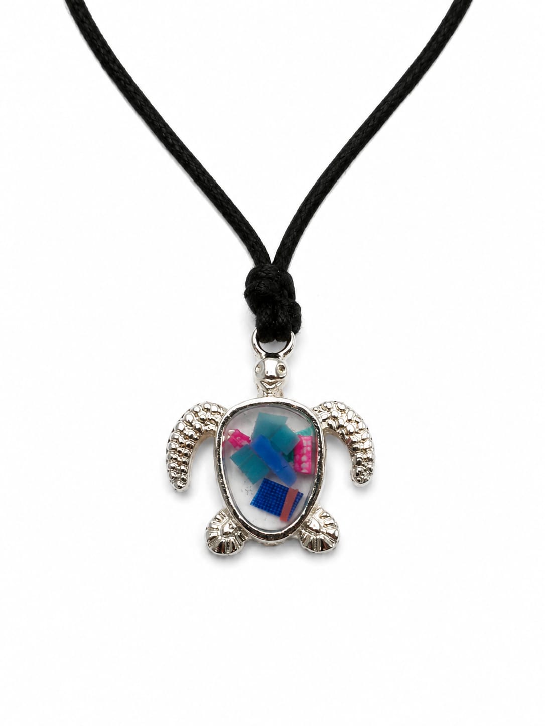 Beach-Cleaned Turtle Pendant | Handmade Coastal Jewellery