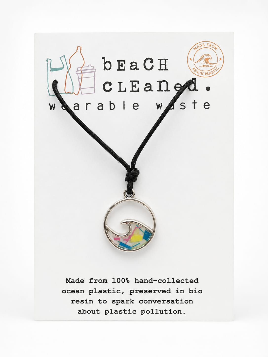 Beach Cleaned - Wave Necklace