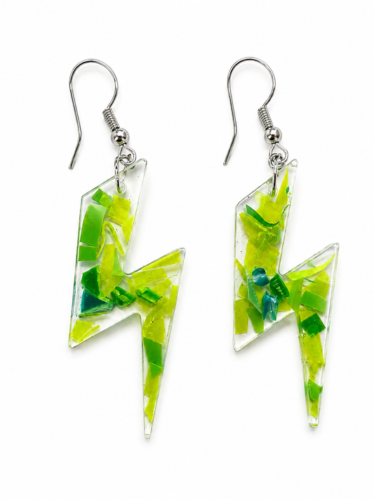 Beach Cleaned - Bolt Earrings