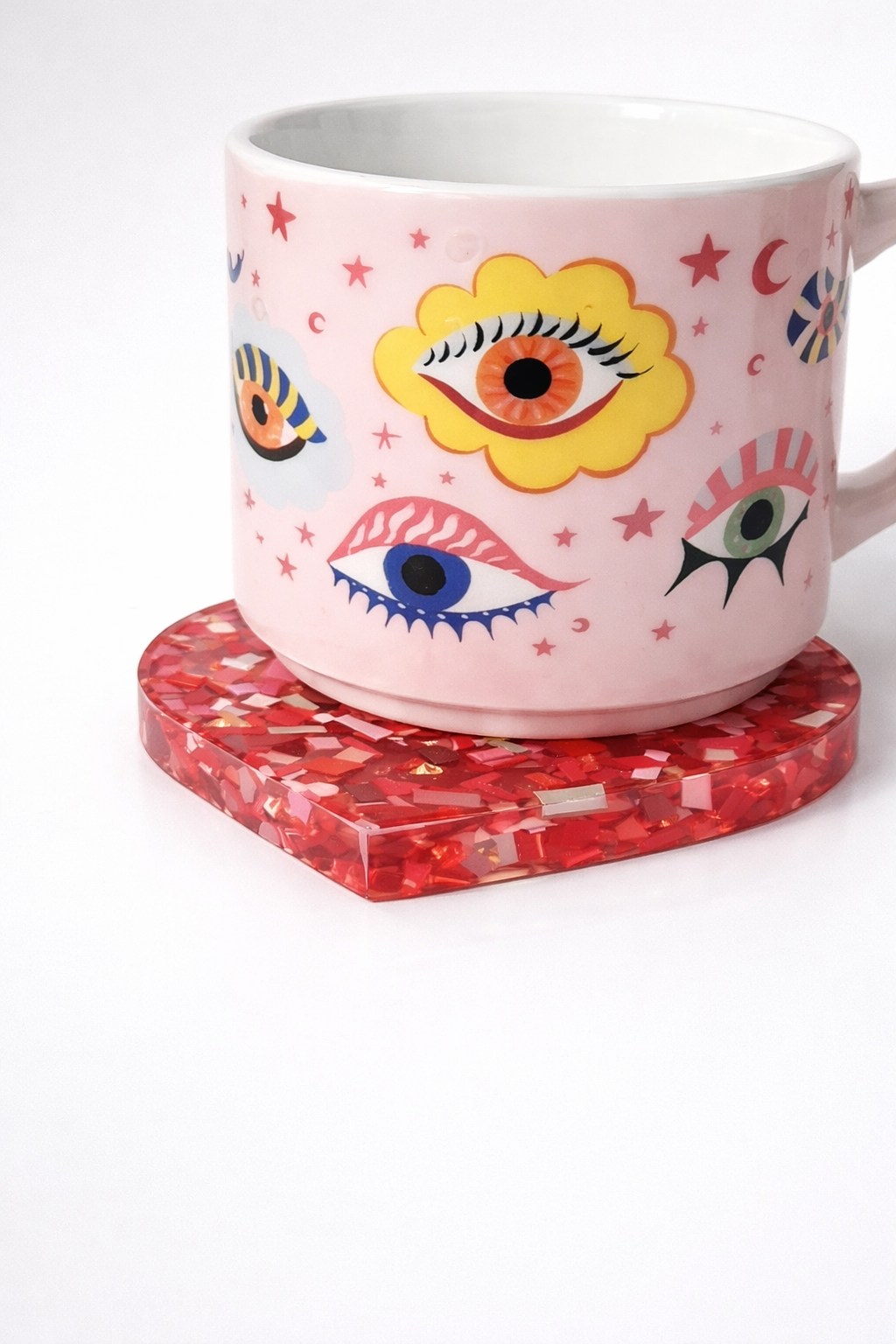 Beach Cleaned - Heart Coaster