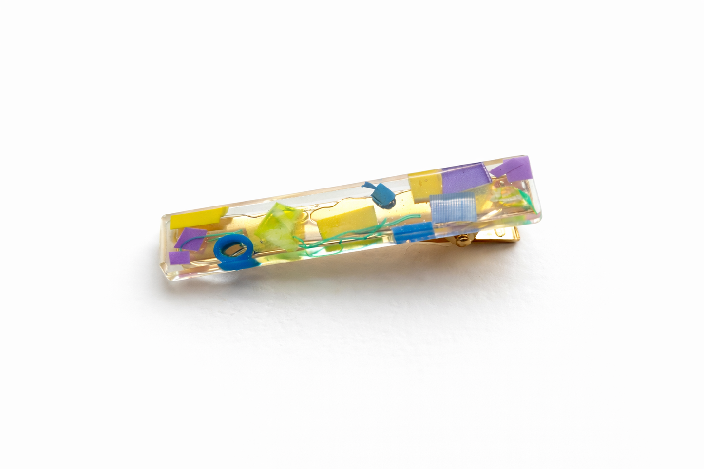 Beach-Cleaned Hair Slide | Handmade Sustainable Hair Accessory