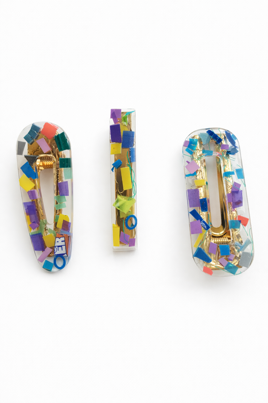 Beach-Cleaned Hair Slide | Handmade Sustainable Hair Accessory
